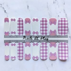 5 for $15 Nail Wraps- Oh My Bow Tie